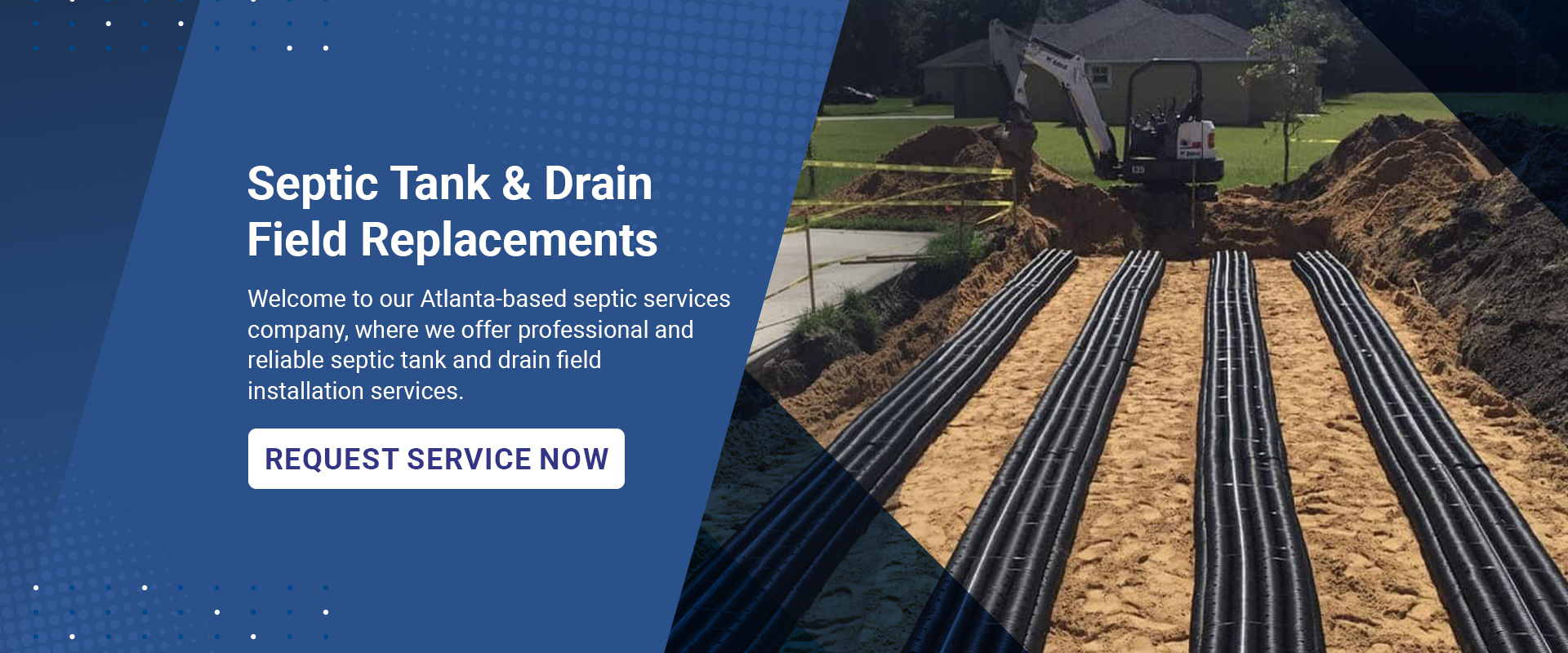 Septic Tank & Drain Field Replacements Septic Tank & Drain Field Replacements